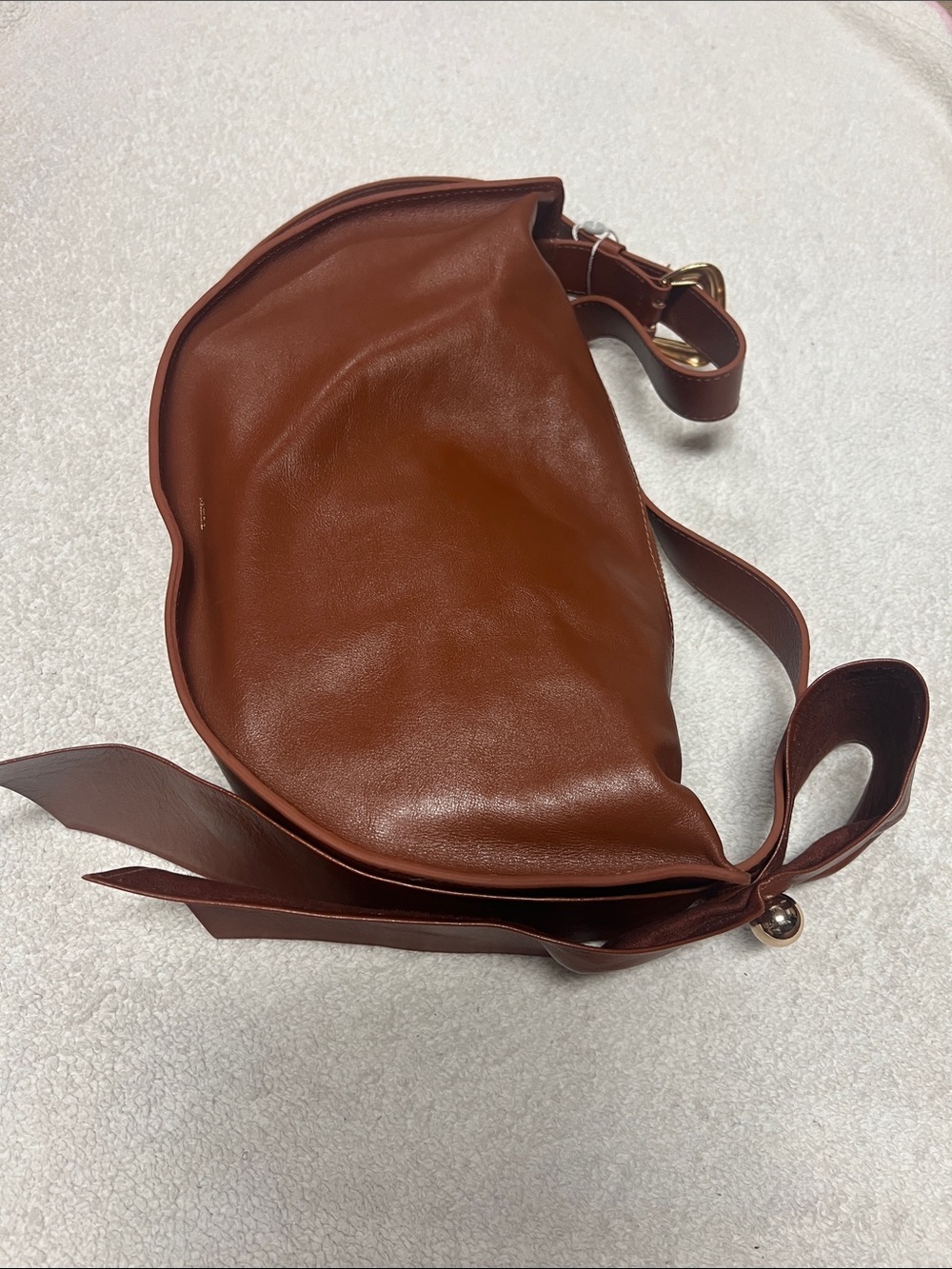 Arezzo Fleur Large Leather shoulder Bag - Picture 9 of 10